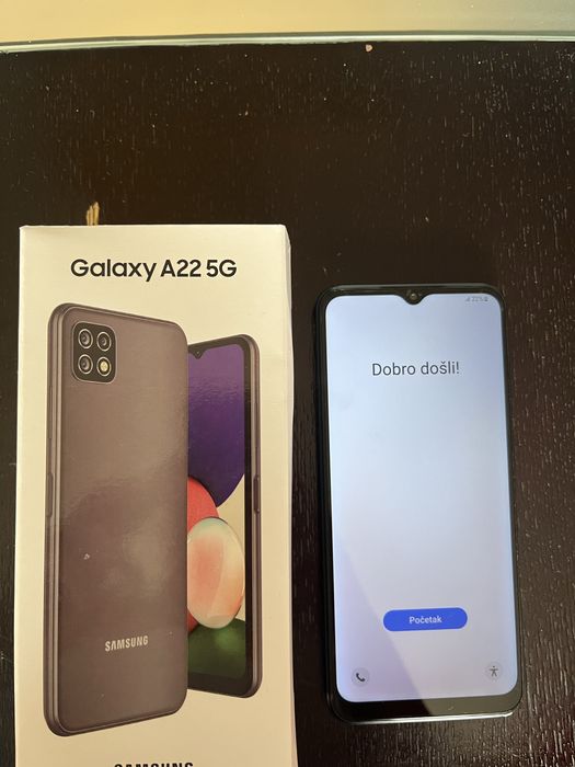 Samsung a22 5G КАТО НОВ