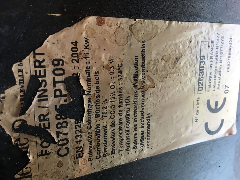 Камина ,, Девил ‘’, Френска