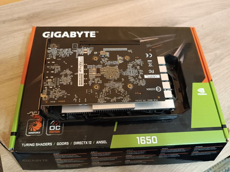 Видеокарта GTX 1650