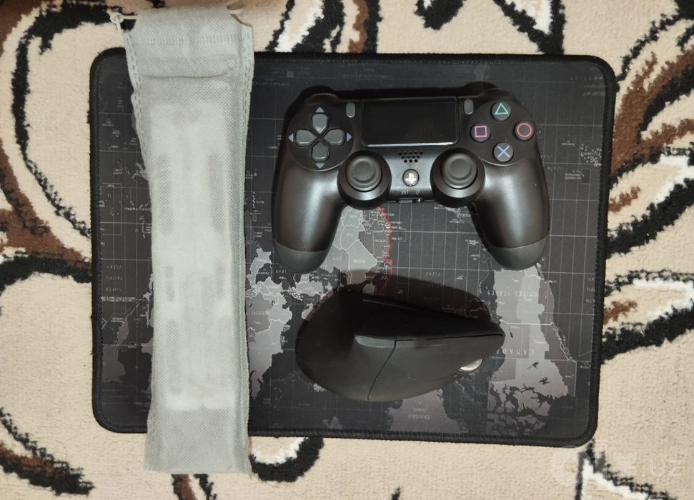 Noutbuk uchun to'plam: Podstavka, Vertikal mishka, Kovrik, PS4 Joystik