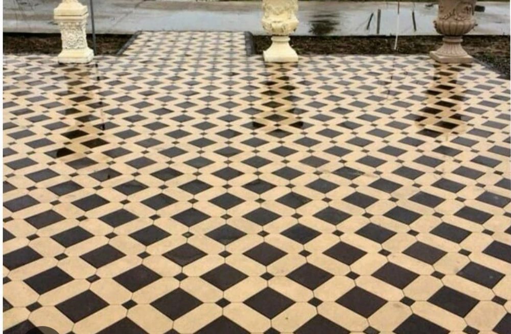 Укладка брусчатки