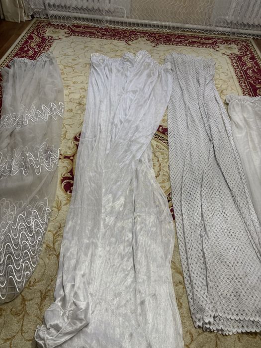 Продам тюли по 3-4-5 метра