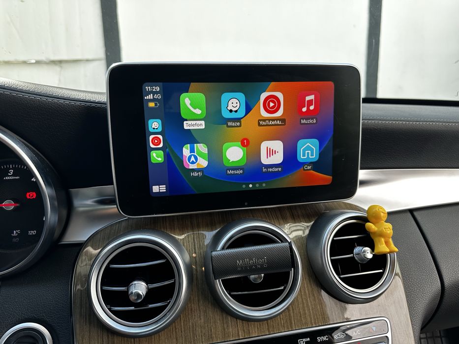 Apple Carplay & Android Auto Mercedes GLC x253 & C Class w205