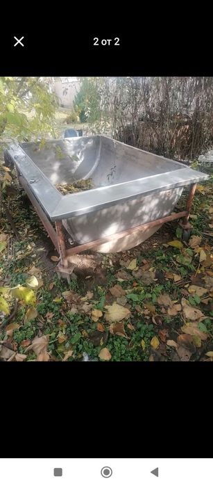 Продавам вана от неръждавейка 1200л