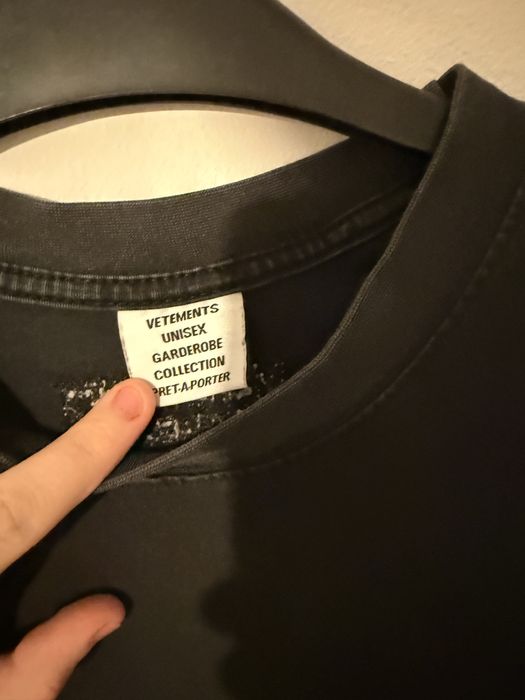 Tricou Vetements Xes