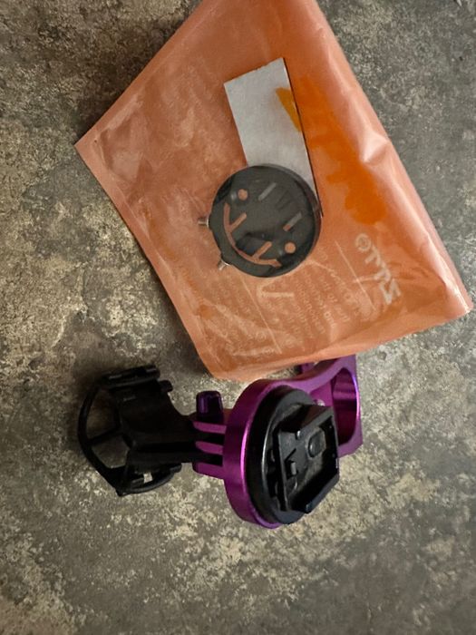 Suport aluminiu pentru ciclo computer / GPS și GoPro (Garmin, Bryton) – Nou