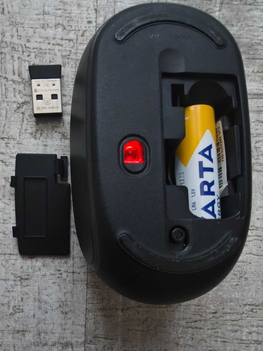 Mouse Microsoft Wireless Mobile 1850 negru, optic, 1000 dpi. Impecabil!