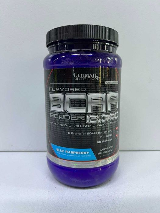 Ultimate Nutrition Flavored BCAA Powder 12000 Blue Raspberry 457g