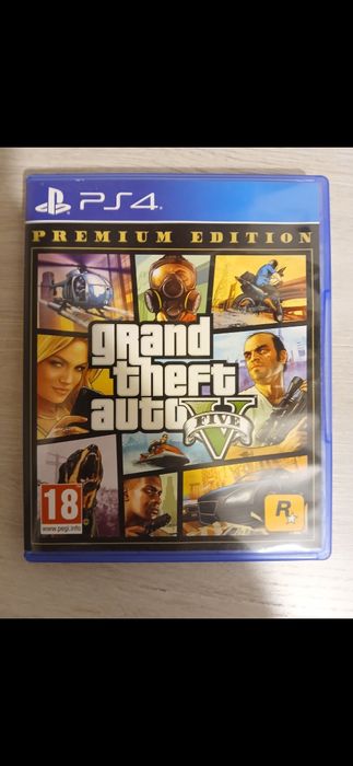 Гта 5 диск на пс4
