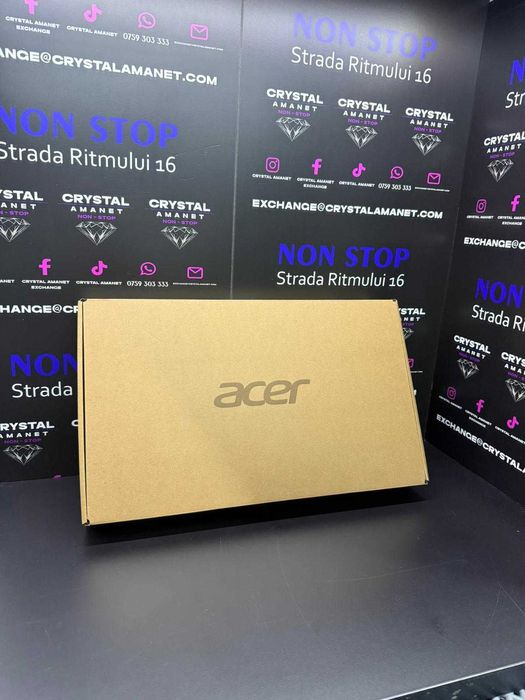 Laptop Acer Aspire 17.3, Intel Core 7 150U, 16Gb, 1Tb, Nou