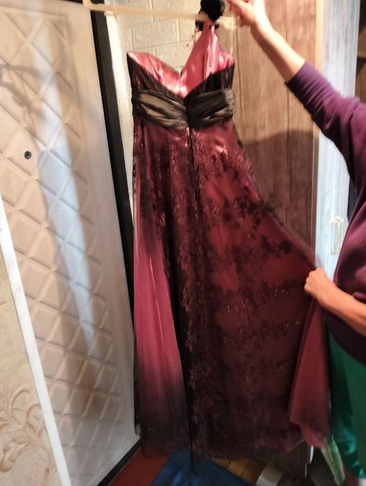 Шикарное выпускное платье