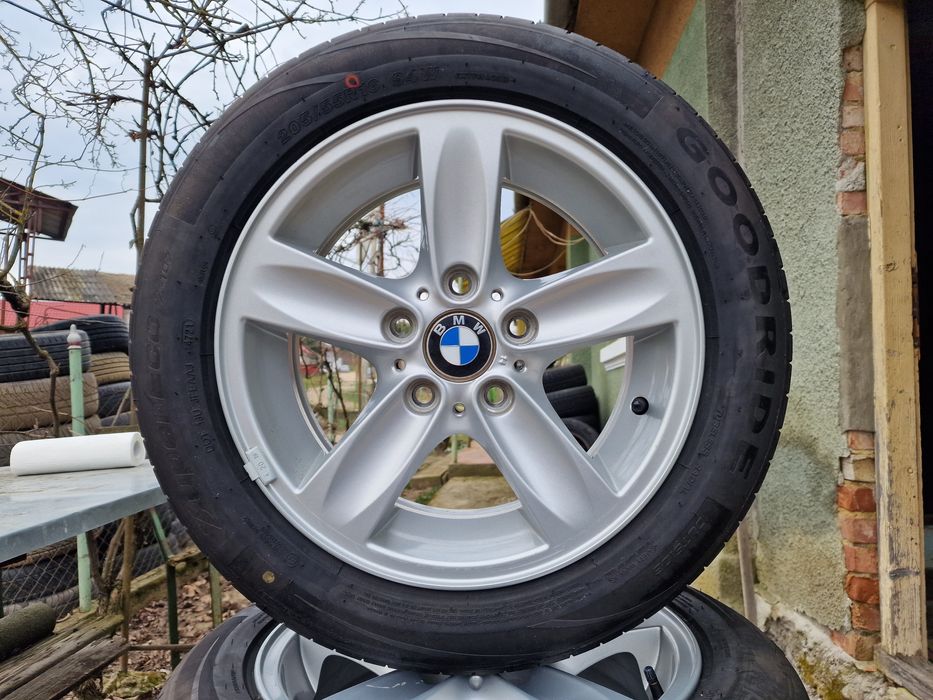 205 55 R 16 jante aliaje cu cauciucuri de vara DOT 2021 ~ 5 x 120 ET44