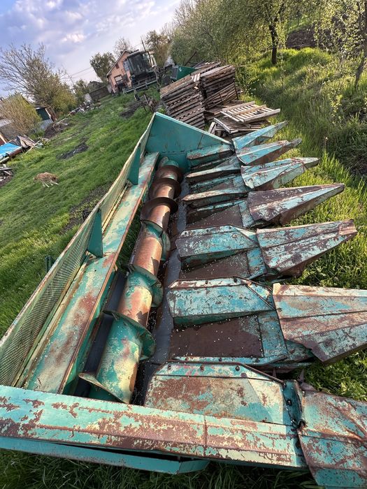 Rips Heder 6F Masă floare porumb in stare originală de fabrică, Ferodouri NOI, Dropia Sema 110 140 140 MLI C12 C14 Claas New Holland Laverda