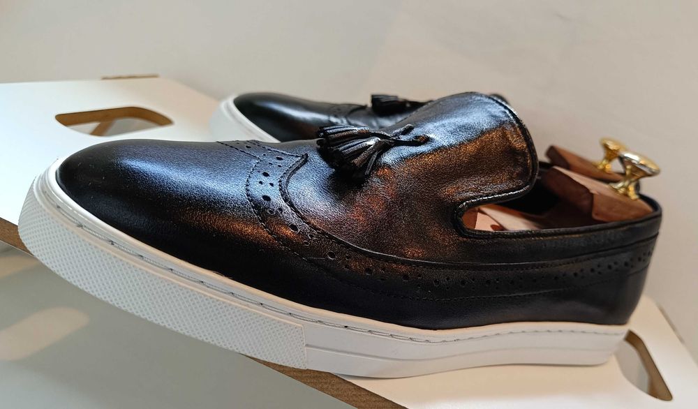 Pantofi sport casual 42 42.5 43 lucrati manual Lavoratione Artigianale