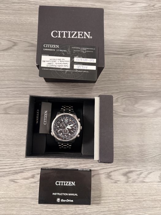Citizen Eco Drive pilot