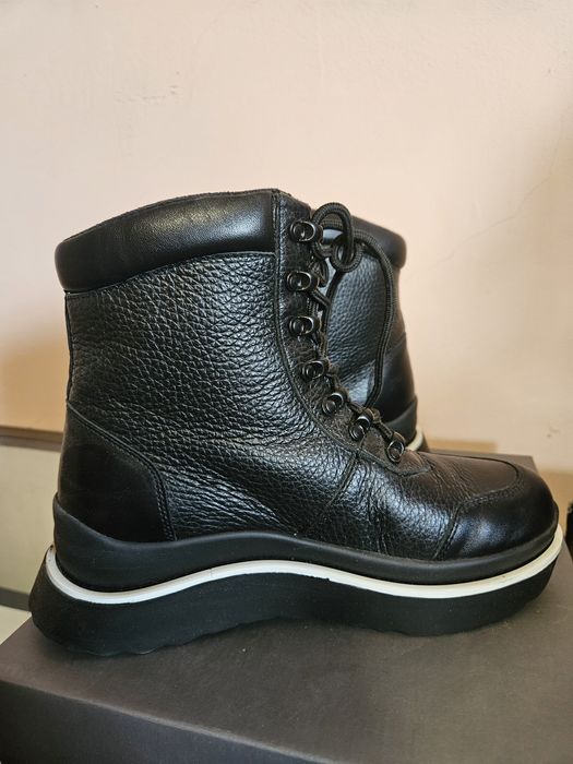 Нови черни боти Daris от естествена кожа