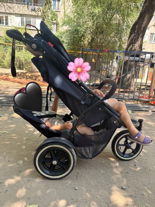 Коляска для погодок и двойни