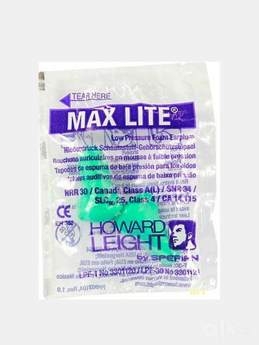 Беруши для сна Honeywell Max Lite, ультрамягкие