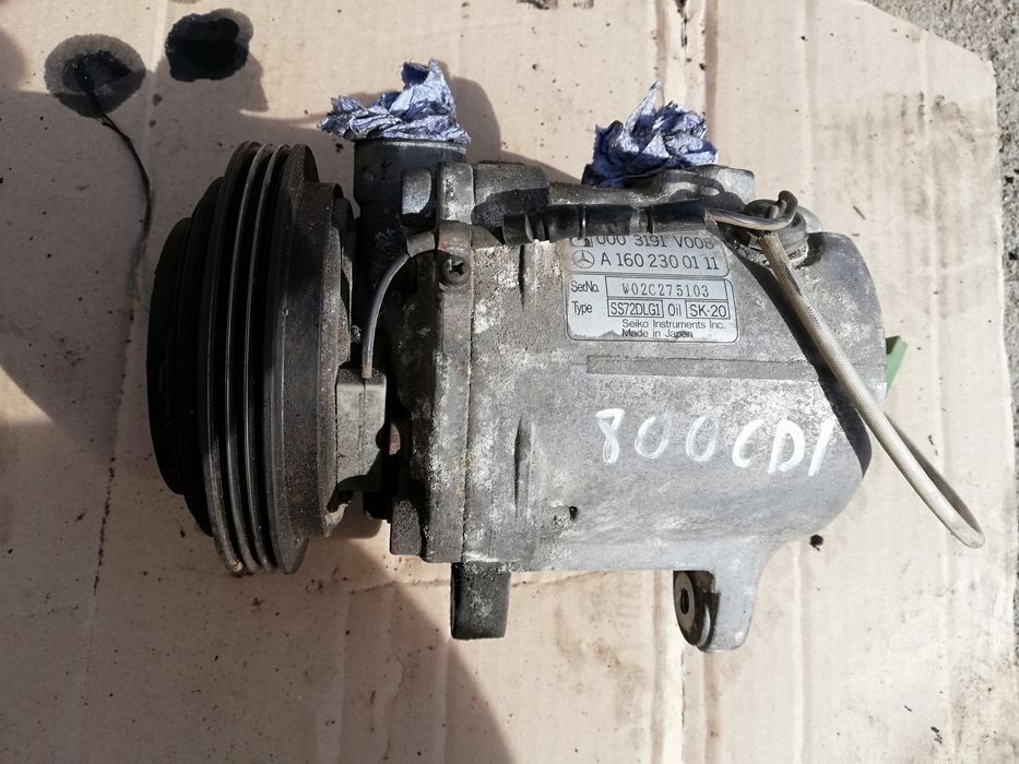 Compresor ac clima radiator apa electroventilator smart fortwo 800cdi