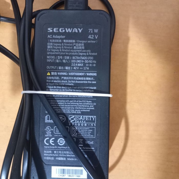 Incarcator și baterie Segway, trotineta electrica