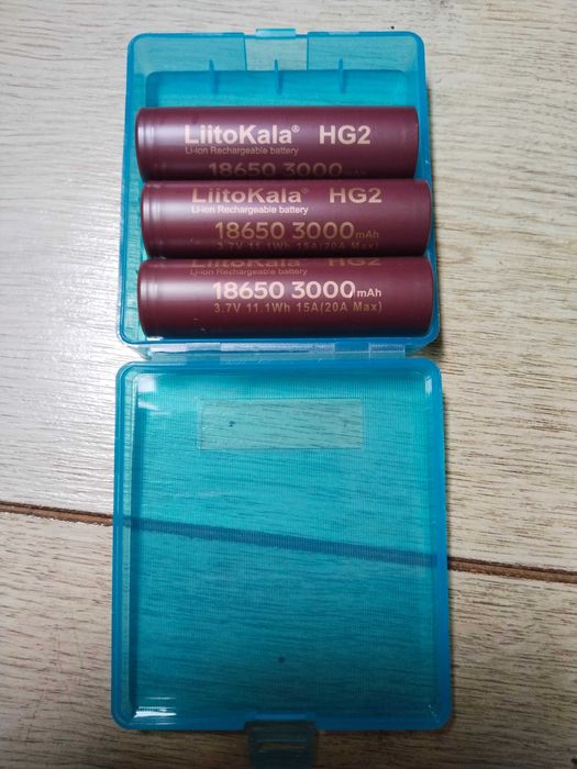 Аккумулятор Liitokala HG2 3000mAh