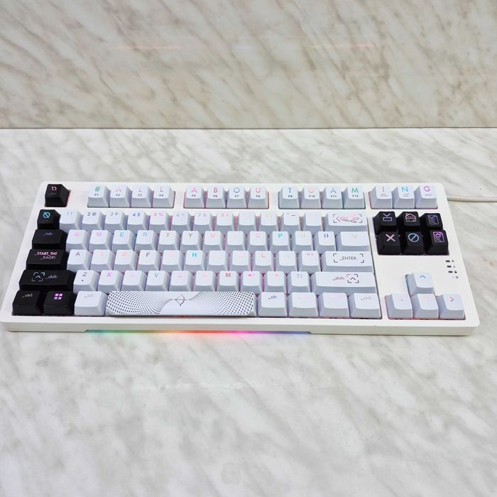 Tastatura Gaming AQIRYS Aludra TKL White Mecanica Zeus Amanet Militari 35766