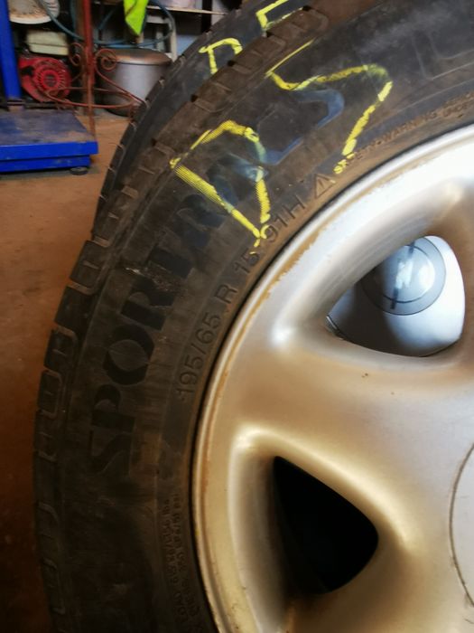 Jante opel 4 x 195/65/15, com. Ghidigeni, jud. Galati