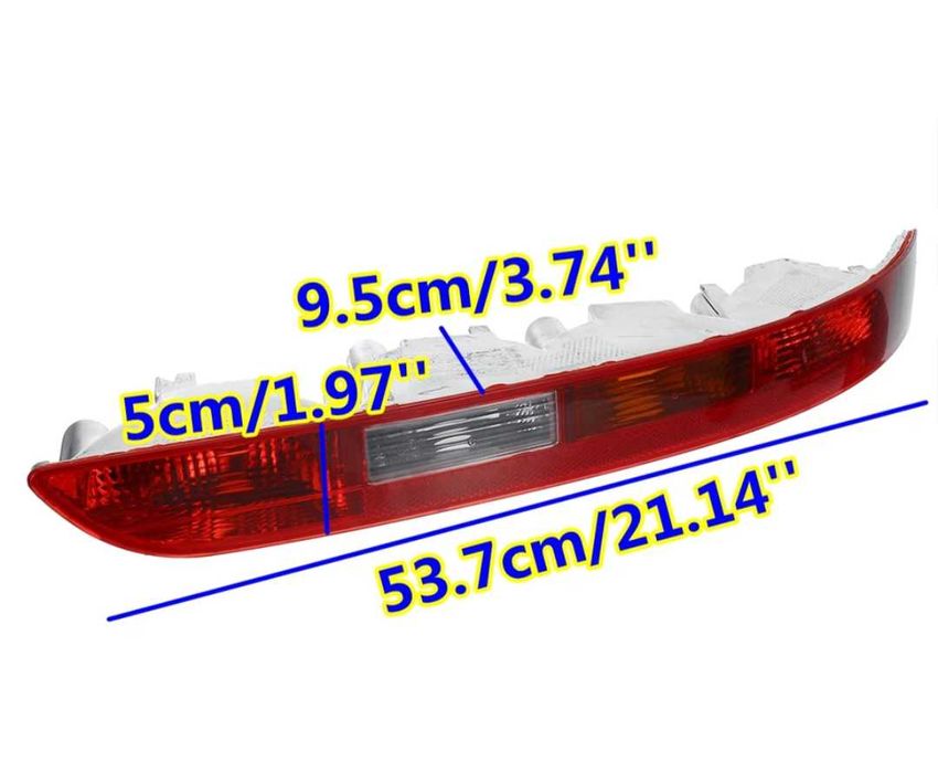 Рефлектор / светлоотразител за задна броня Audi Q5 8R Ауди Кю 5
