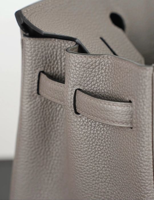 Hermes Birkin Style Taupe