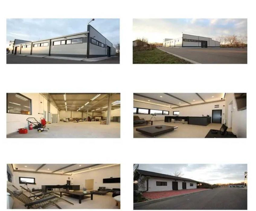 Hala 858 mp + teren 5,400 mp  Randament 8.2%  Contesti, Dâmbovița