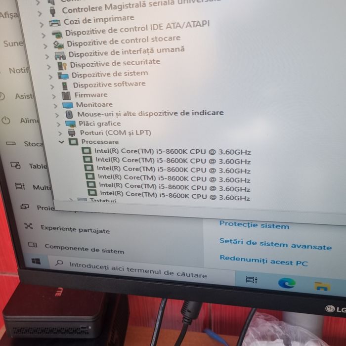 Procesor I5-8600K desktop