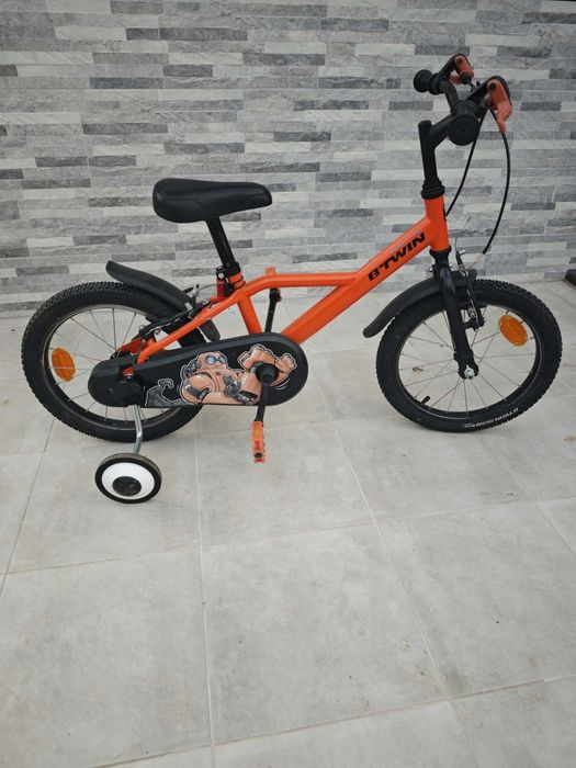 Детски велосипед 16 инча BTWIN DISCOVER 500, за 4-6 годишни