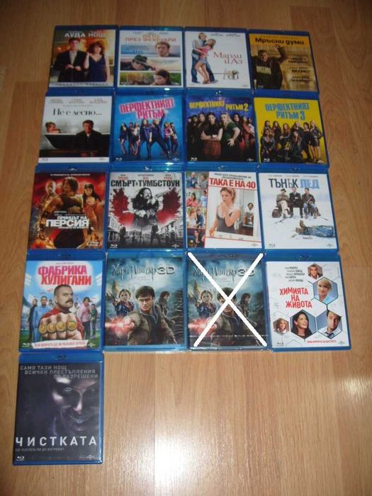 Анимации и филми на Blu-Ray