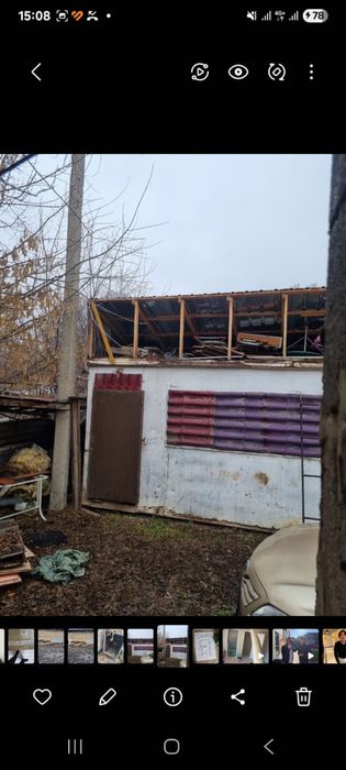 Будка на санях жилой