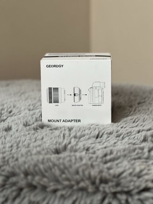 Продавам адаптер Geordgy Canon EF – EOS R, чисто нов