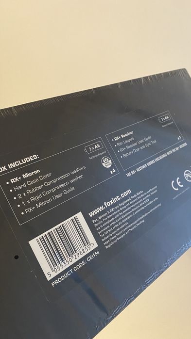 Avertizori FOX RX + SET NOU, SIGILAT, de 4+1 Statie - pescuit la crap