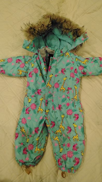 Зимний комбезенизон на девочку