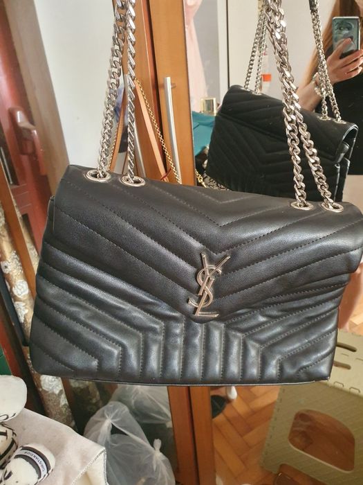 Longchamp средна чанта.YSL