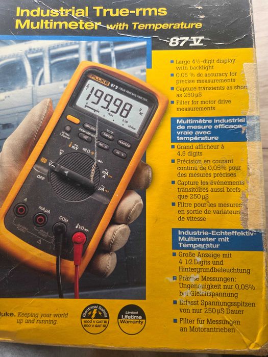 Aparat măsură Fluke 87v
