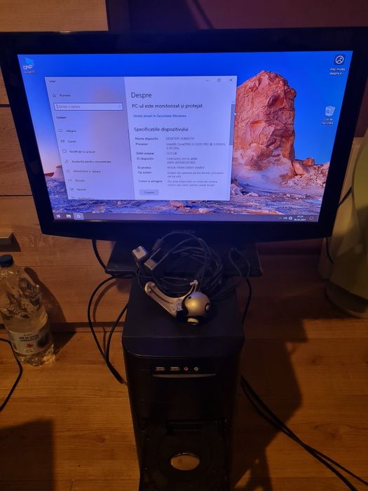 Vând calculator +tv monitor