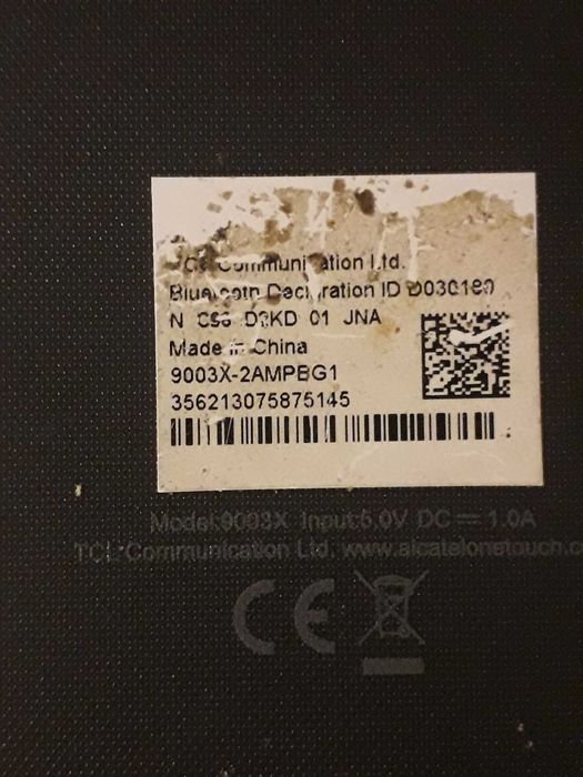 Таблет марка "Алкател", модел "9003Х"