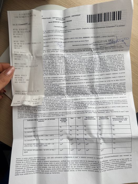 Inel aur alb 18k, London blue topaz, 32 diamante naturale si documente