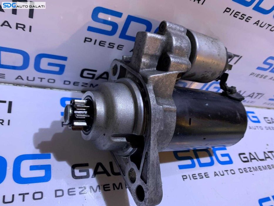 Electromotor Bosch cu 10 Dinti Volkswagen Golf 5 1.9 TDI BKC BXE BLS BXF BRU BXJ 2004 - 2008 Cod 02Z911023F 0001123012 1005831311 [M4233]