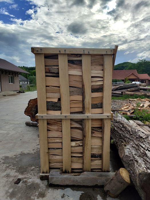 Lemn foc crapat si paletizat