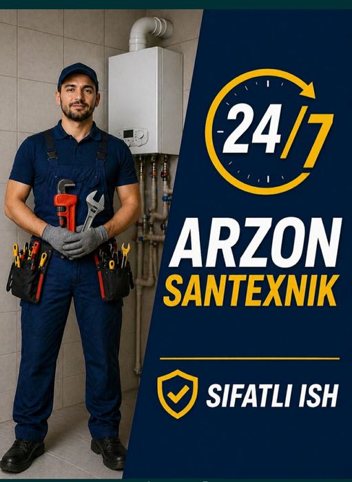 Santexnik xizmati 24/7