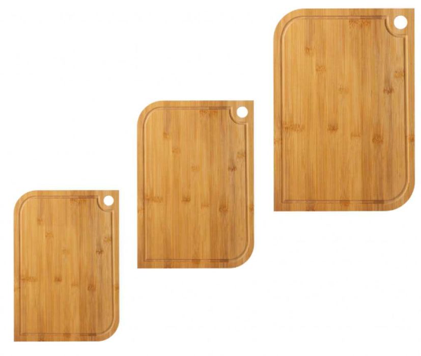 Комплект или на брой бамбукови дъски за рязане, Rosberg