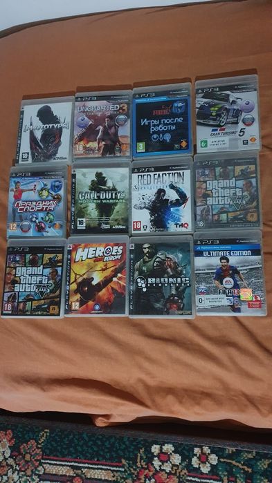 PlayStation 3 uyinla 12 ta