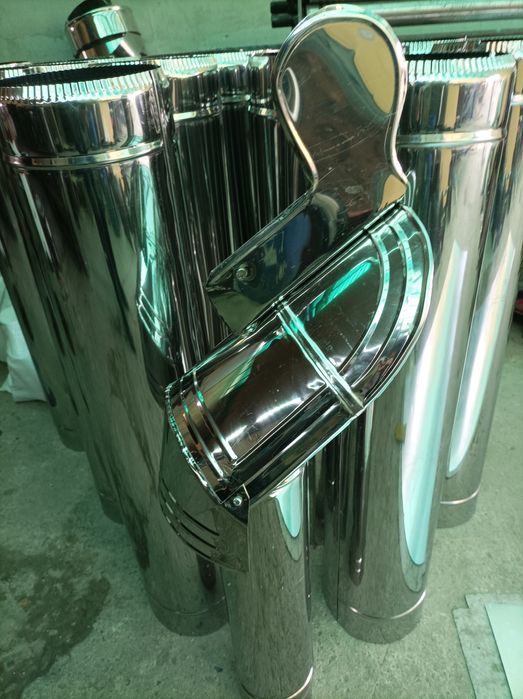 Horn din inox coș de fum facem comandă la 300 de lei metru cu garanție