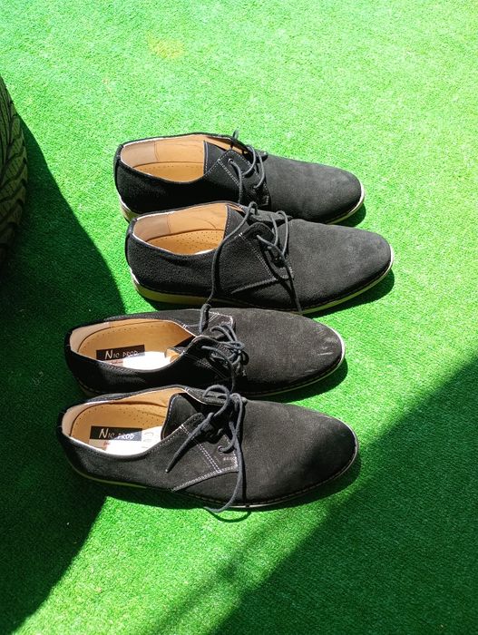 Pantofi piele întoarsă