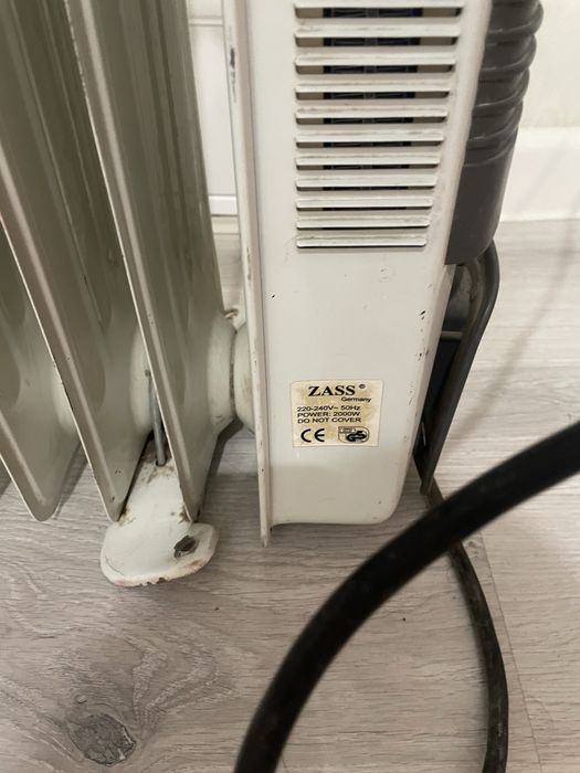 Обогреватель радиатор масляный ZASS